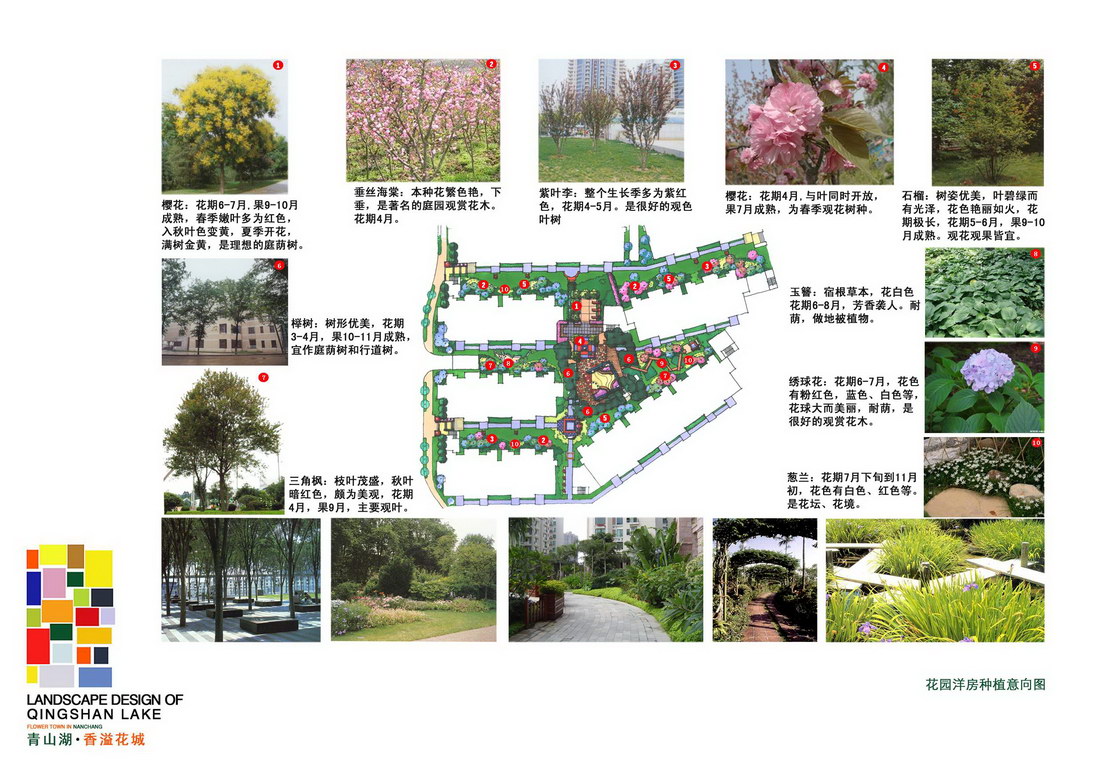  南昌青山湖-香溢花城景观设计
