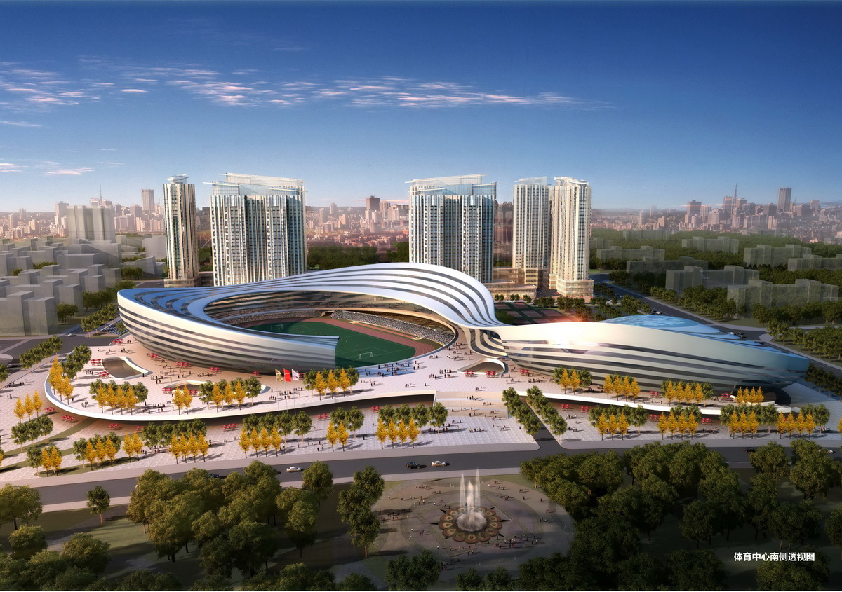 四川遂宁康城国际建筑方案设计